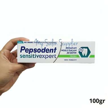 Promo Harga Pepsodent Pasta Gigi Sensitive Expert Fresh 100 gr - Blibli