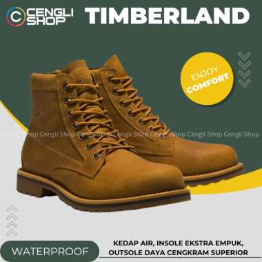 SEPATU BOOT TIMBERLAND BOOTS PRIA ORIGINAL CASUAL KULIT ASLI BRANDED TM67