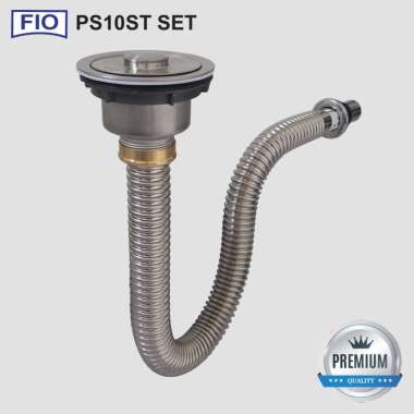 Paket Afur dan Selang Wastafel Bak Cuci Piring Fiorentino Paket STAINLESS