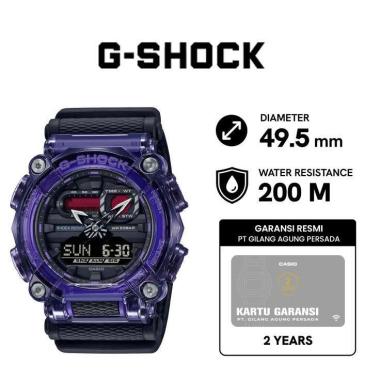 Casio G-SHOCK GA-900TS-6ADR - Jam Tangan Pria Analog Digital Tali Kanvas / Nylon / Kain - GA900