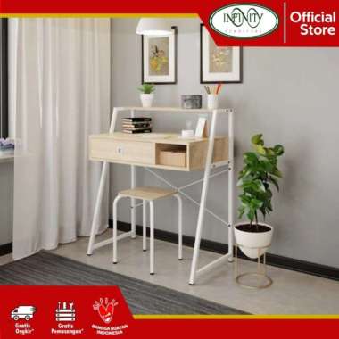 Meja Kantor / Meja Tulis / Meja Komputer Mora 1 Set