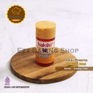 Hakiki Pewarna Oil Base 15ml - Pewarna Makanan Murah HALAL Kuning Telur