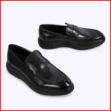 SEPATU FORMAL EVERBEST PRIA ORIGINAL PANTOFEL KULIT ASLI HITAM EM45
