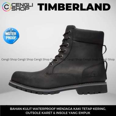 SEPATU BOOT PRIA TIMBERLAND ORIGINAL CASUAL KULIT ASLI TM39