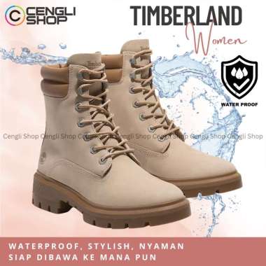 SEPATU TIMBERLAND WANITA ORIGINAL BOOT CASUAL KULIT ASLI TERBARU TW05