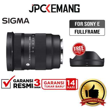 JPC KEMANG Sigma 16-28mm f2.8 Sony E Fullframe DG DN Contemporary 16-28 mm GARANSI RESMI Standard Pa