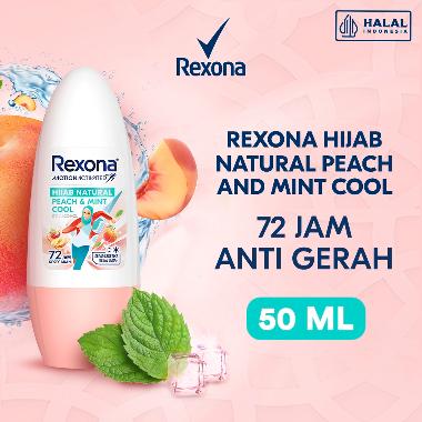 Rexona Women Hijab Natural Peach & Mint Cool Antiperspirant Deodorant [45 mL]