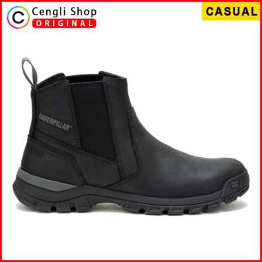 SEPATU CATERPILLAR CASUAL ORIGINAL BOOT PRIA KULIT ASLI ORI CAT-D7