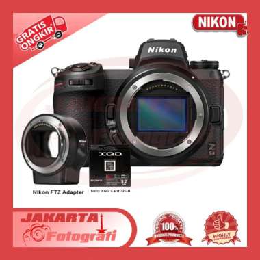 Nikon Z6 II Body Only Mirrorless Camera Nikon Z6II - Z6 Mark 2 PAKET MEMORY