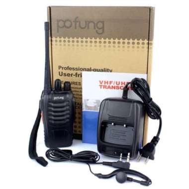 Pofung HT Single Band BF-888S Walkie Talkie Pofung Radio Single 888S