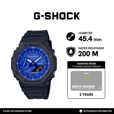 Jam Tangan Pria Casio G-Shock GA-2100BP-1ADR Gshock GA2100BP-1A Original & Garansi