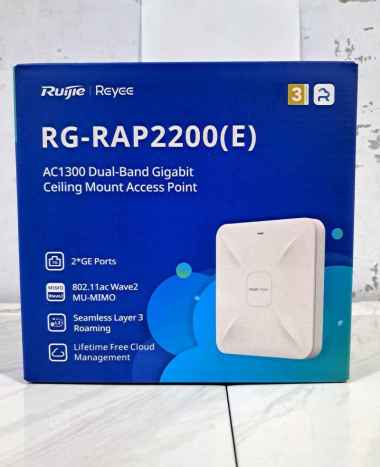 Ruijie Reyee RG-RAP2200E AC1300 Dual Band Ceiling AP 3tahun warranty