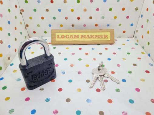 GEMBOK BESAR 60MM UNTUK PINTU PAGAR & GUDANG - GLOBE ORIGINAL