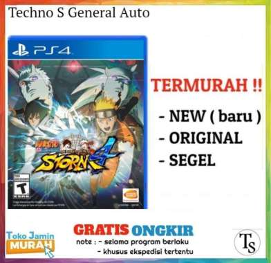 PS4 Naruto Shippuden Ultimate Ninja Storm 4 SECOND/BEKAS