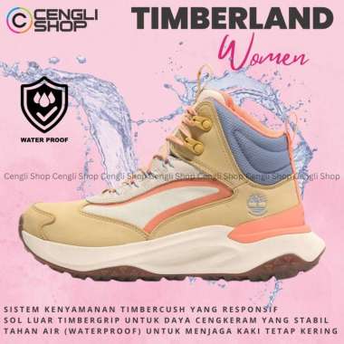 SEPATU SNEAKER TIMBERLAND WANITA ORIGINAL CASUAL SPORT BRANDED TW19