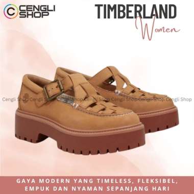 SEPATU TIMBERLAND WANITA ORIGINAL MARY JANE BOOT BOOTS KULIT ASLI ORI TW27