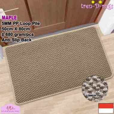 Tren-D-rugs - Keset kaki bermotif alas pintu depan masuk kamar tidur mandi ruang tamu anti slip mura