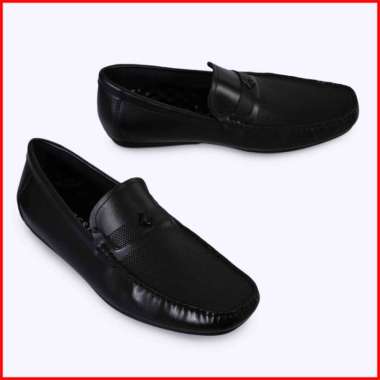 SEPATU KULIT EVERBEST PRIA ORIGINAL CASUAL SEMI FORMAL HITAM EM55