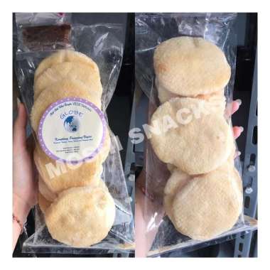 Kerupuk / Kemplang Panggang Kentang Vegan Globe Asli Bangka Vegetarian