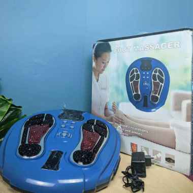 Pijat Kaki Badan Elektrik Alat Terapi Therapy Getar Setrum Acupuntur Hanya Tersedia Warna Biru