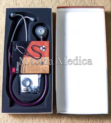 Stetoskop Littmann 3M Cardiology III 3 Plum / Ungu / Ungu kehitaman