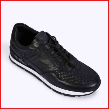 SEPATU SNEAKER EVERBEST PRIA ORIGINAL CASUAL KETS BRANDED HITAM EMA8
