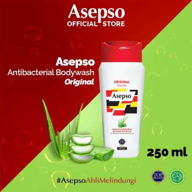 ASEPSO Sabun Cair Body Wash Original - 250 ml