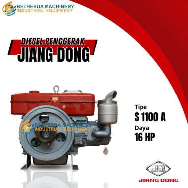 Mesin Penggerak Jiangdong 16 HP Single Bearing Hopper S 1100 A Diesel