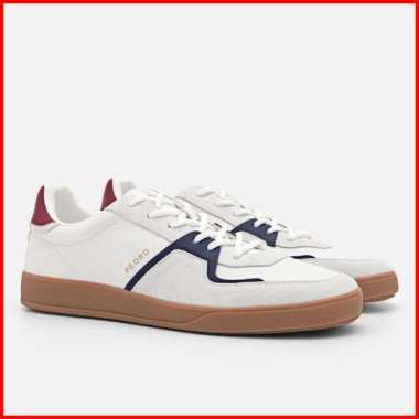SEPATU SNEAKER PEDRO PRIA ORIGINAL CASUAL KETS BRANDED PUTIH PM116