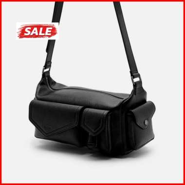 TAS SELEMPANG PRIA PEDRO SLING BAG ORIGINAL BRANDED ASLI HITAM PM048