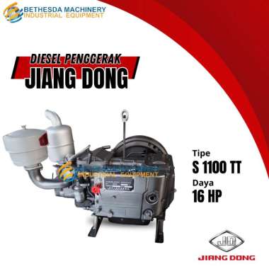 Mesin Diesel Penggerak 16 HP JIANGDONG S 1100 ATT Hopper Tanpa Tangki