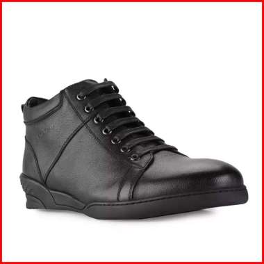 ANDREW BOOT SEPATU BOOTS PRIA KERJA KANTOR BRANDED ORIGINAL KULIT ASLI ORI HITAM BLACK ANM84