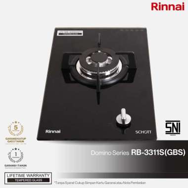 RINNAI Kompor Kaca Tanam 1 Tungku RB-3311S