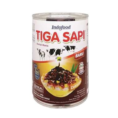 Indofood TIGA SAPI - Susu Kental Manis - 490g COKLAT
