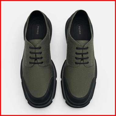 SEPATU PEDRO KERJA KANTOR PRIA BRANDED ORIGINAL ASLI ORI HIJAU GREEN PM145