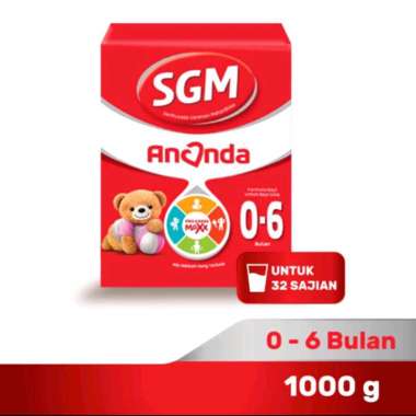 Promo Harga SGM Ananda 2 Formula Bayi 6-12 Bulan 1000 gr - Blibli