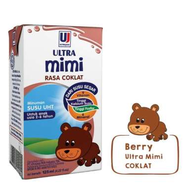 Promo Harga Ultra Mimi Susu UHT Cokelat 125 ml - Blibli