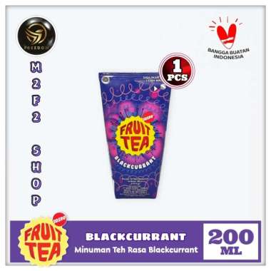 Fruit Tea Genggam Blackcurrant - 200 ml (Kemasan Satuan)