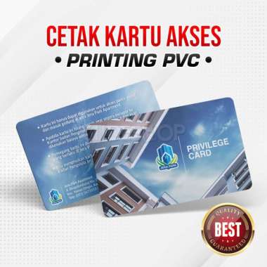 Preprinted Card Custom Cetak Kartu Akses Pintu Laboratorium PVC RFID