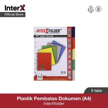 InterX Index Divider A4/5 Tab