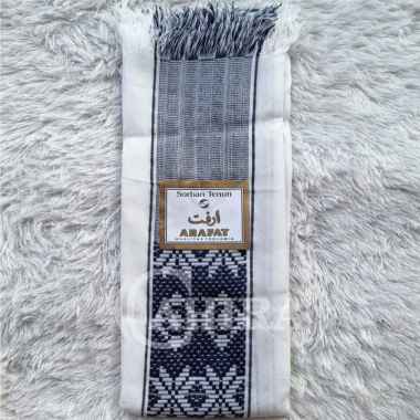 SORBAN ARAFAT SORBAN HAJI MOTIF SONGKET no brand Navy