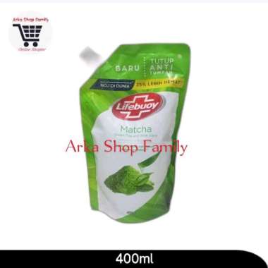 LIFEBUOY Sabun Mandi Cair Matcha Pouch 450ml