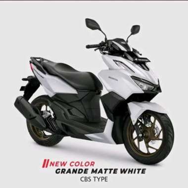 NEW HONDA VARIO 160 CBS GRANDE MATTE WHITE Bandung