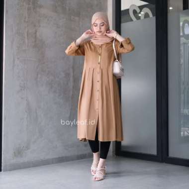 Bayleaf.id Lulu Tunik S CARAMEL