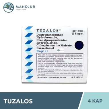 Tuzalos 4 Kaplet - Pereda Flu disertai Batuk