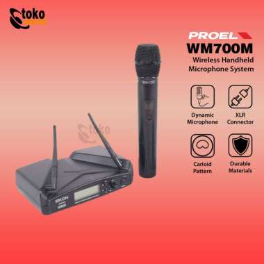 PROEL EIKON WM700M - WIRELESS HANDHELD MICROPHONE SYSTEM