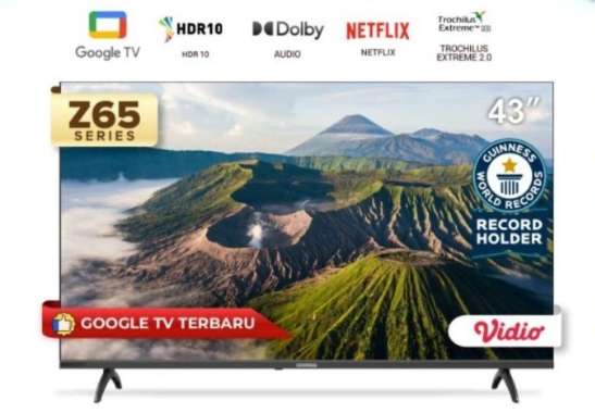 NEW COOCAA 43 inch GOOGLE TV-2K LED-TV (COOCAA 43Z65) Full HD