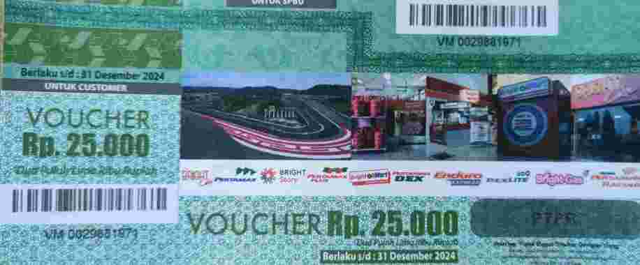 Pertamina Voucher Rp 25.000