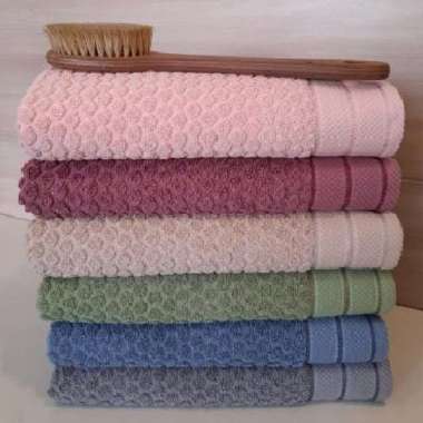 Handuk Mandi Premium Dewasa dan Anak 70 x 140 cm tebal 550 gsm Handuk Hotel Polos Cotton Combed 100%