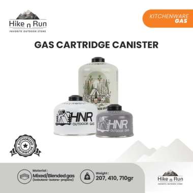 Gas Canister Hike n Run Outdoor Gas Cartridge (Gas sudah terisi) 450gr